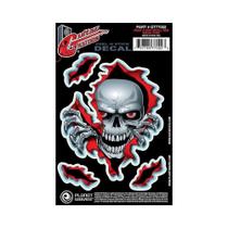 Adesivo Guitarra Peek A Boo Skull Tattoo D'Addario GT77002 - D'Addario Accessories