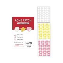 Adesivo Hidrocolóide Feminino Para Acne, Coração, Estrela, 180, 360 Peças, Cravos, Comedões