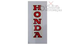 Adesivo Honda Preto e Vermelho LBM PAR Adesivo Honda Preto e Vermelho LBM PAR
