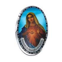 Adesivo Imaculado Coração de Maria Oval