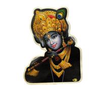Adesivo indiano de Krishna 12cm Adesivo indiano de Krishna 12cm