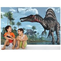 Adesivo Infantil Dinossauro Painel De Parede 2x1m Rex S30