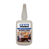 Adesivo Instantâneo 100g Moveleiro Tekbond