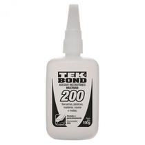 Adesivo Instantâneo 200 100GR - Tekbond - TEK BOND Adesivo Instantâneo 200 100GR - Tekbond - TEK BOND
