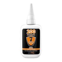 Adesivo Instantâneo 7 Bond 200 - 100g - 7 BOND SOLUTION Adesivo Instantâneo 7 Bond 200 - 100g - 7 BOND SOLUTION