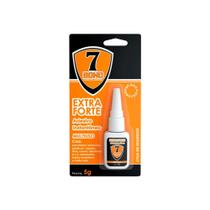 Adesivo Instantâneo 7 Bond Extra Forte - Cartela 5G