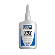 Adesivo Instantâneo 793 Tekbond 100g - Adere Materiais Diversos - Setor Moveleiro e Industrial Adesivo Instantâneo 793 Tekbond 100g - Adere Materiais Diversos - Setor Moveleiro e Industrial