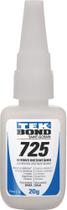 Adesivo instantâneo, a base de cianoacrilato, uso geral, tranp, 20 g, extraforte, 725 TEKBOND