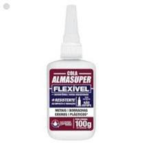 Adesivo Instantâneo Almasuper Flexível 100g Adesivo Instantâneo Almasuper Flexível 100g