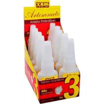 Adesivo Instantâneo Artesanato Nº3 20g TEKBOND CX/10