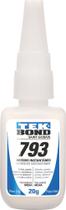 Adesivo instantâneo cianoacrilato, industrial, 793, 20 g, TEKBOND Adesivo instantâneo cianoacrilato, industrial, 793, 20 g, TEKBOND