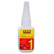Adesivo Instantâneo Multiuso 1 Tek Bond Baixa Viscosidade - 10527002804 - TEK BOND Adesivo Instantâneo Multiuso 1 Tek Bond Baixa Viscosidade - 10527002804 - TEK BOND