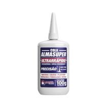 Adesivo Instantâneo Precisão Almasuper Ultrarrápido 100 G - Almata Adesivo Instantâneo Precisão Almasuper Ultrarrápido 100 G - Almata
