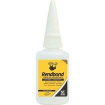 Adesivo Instantâneo Rendbond 20g Alta Resistência Bico de Precisão Rendicolla Adesivo Instantâneo Rendbond 20g Alta Resistência Bico de Precisão Rendicolla