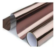 Adesivo Insulfilm Bronze Espelhada Profissional 0,75x10m