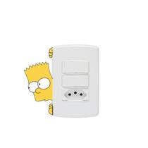 Adesivo Interruptor Bart Simpson - Lojinha Da Luc