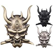 Adesivo japonês Oni Samurai Moda Diabo Morte para estilo de carro
