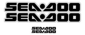 Adesivo Jet Ski Seadoo Frente E Casco Prata Com Preto Adesivo Jet Ski Seadoo Frente E Casco Prata Com Preto
