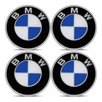 Adesivo Jogo Emblema Logo Roda Calota Miolo Meio Bmw 68mm Adesivo Jogo Emblema Logo Roda Calota Miolo Meio Bmw 68mm