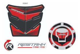 Adesivo Kit Bross 160cc 2018 Tankpad E Bocal Vermelho Preto Adesivo Kit Bross 160cc 2018 Tankpad E Bocal Vermelho Preto