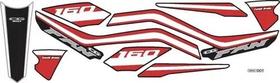 Adesivo Kit Carenagen Vermelhobranco Fan 160 20152021 Adesivo Kit Carenagen Vermelhobranco Fan 160 20152021