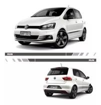 Adesivo Kit Faixa Lateral Fox Run 2017 Grafite Mod. Original