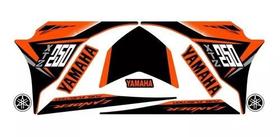 Adesivo Kit Yamaha Lander 250 2009 A 2019 Laranja Adesivo Kit Yamaha Lander 250 2009 A 2019 Laranja