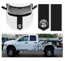 Adesivo Lateral Capo E Traseira Dodge Ram Super Bee 2500