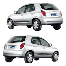 Adesivo Lateral Carro Compatível Com Chevrolet Celta Vinil