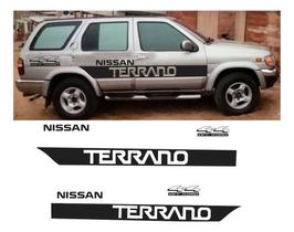 Adesivo Lateral Carro Compatível Com X-terra Nissan Em Vinil Adesivo Lateral Carro Compatível Com X-terra Nissan Em Vinil