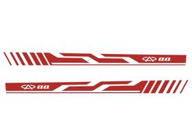 Adesivo Lateral Chery Qq Cq3 Kit Faixa Colante Fita Tuning Adesivo Lateral Chery Qq Cq3 Kit Faixa Colante Fita Tuning