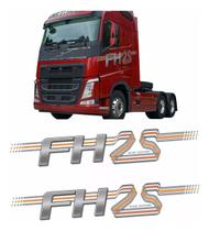 Adesivo Lateral Compatível Volvo FH 25 Year (Par)
