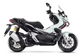 Adesivo Lateral Honda Xadv 2019 Á 2021 Camuflado Vermelho