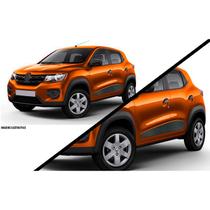 Adesivo Lateral Kwid - Carbono Adesivo Lateral Kwid - Carbono