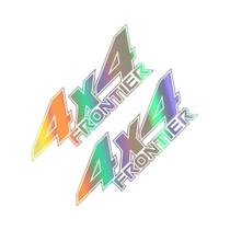 Adesivo Lateral Para Caçamba De Picape Nissan Frontier NP300, Decalques Gráficos De Vinil 4x4,