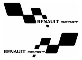 Adesivo Lateral Preto Tuning Renault Sport Sandero Wb578 Adesivo Lateral Preto Tuning Renault Sport Sandero Wb578