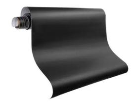 Adesivo Lousa Quadro Negro Preto Fosco Autocolante 2m x 45cm - Adesif