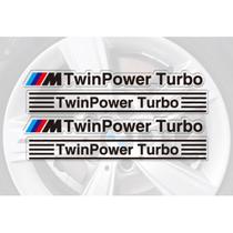 Adesivo M Twin Power Turbo Rodas Pinças Carro Moto Capacetes Adesivo M Twin Power Turbo Rodas Pinças Carro Moto Capacetes