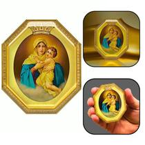 Adesivo Mãe Rainha Resinado Colorido Médio