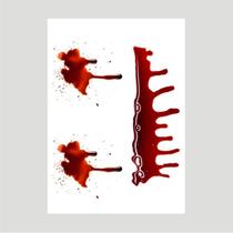 Adesivo Mancha De Sangue - Halloween 3