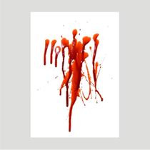 Adesivo Mancha De Sangue - Halloween 8 Adesivo Mancha De Sangue - Halloween 8