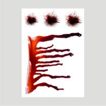 Adesivo Mancha De Sangue - Halloween 9