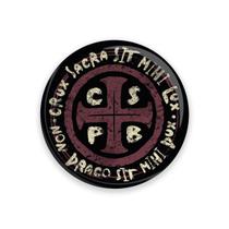 Adesivo Medalha de São Bento Resinado 5 cm Adesivo Medalha de São Bento Resinado 5 cm
