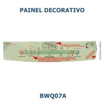 Adesivo Membrana Painel Decorativo lavadora BWQ07A
