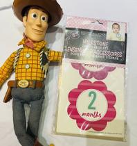 Adesivo Mesversário Menina - 18 adesivos