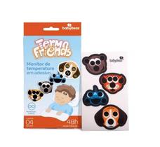 Adesivo Monitor De Temperatura Babydeas - 4 Unid
