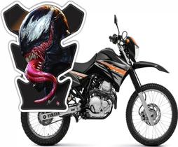 Adesivo Moto Lander Resinado Tankpad Venom Adesivo Moto Lander Resinado Tankpad Venom
