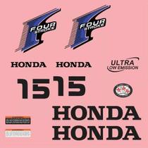 Adesivo Motor De Popa Honda 15 Four Stroke