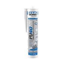 Adesivo multiuso em poliuretano 280 ml/387g - PU40FIX (Cinza Claro)