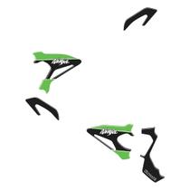 Adesivo Ninja 400 2019 - 2020 Compatível Pedaleira Resinado - Protetor Tank Pad Adesivo Ninja 400 2019 - 2020 Compatível Pedaleira Resinado - Protetor Tank Pad